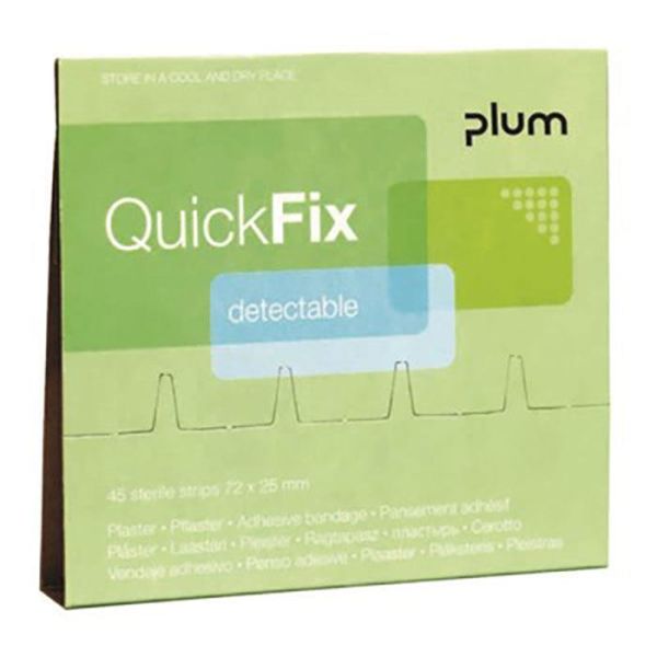 Plum QuickFix Detectable Long Plåster refill 30 st