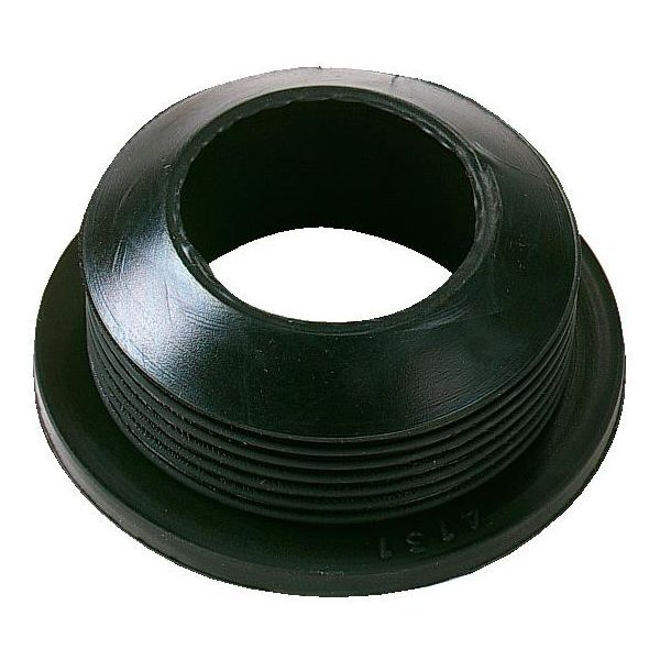 Purus 3106952 Gumminippel för plaströr svart 43/32 mm