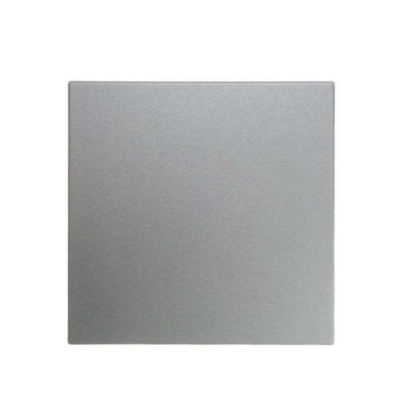 Hager 85141183 Tryckknapp med skydd termoplast Silver