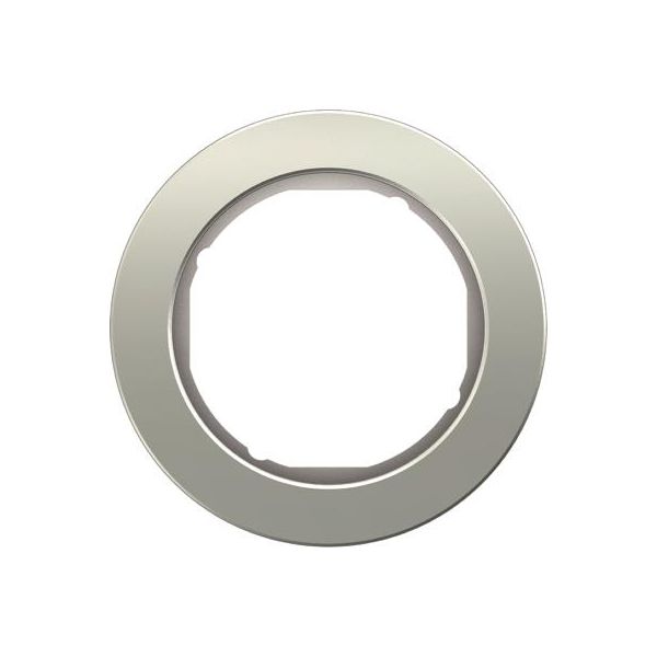 Hager 10132084 Täckram 3-fack Aluminium/svart