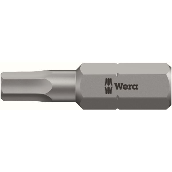 Wera 840/1 Z Bits 25 mm 1/4″ sexkantfäste 2,5 mm