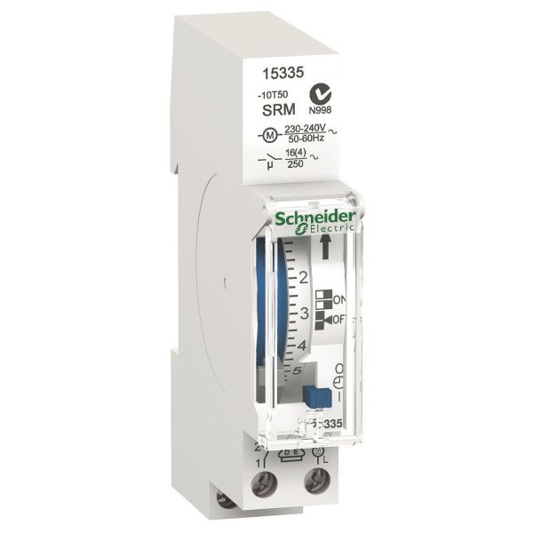 Schneider Electric 15335 Kopplingsur 1-polig mekaniskt