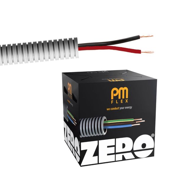 PM FLEX RQUB ZERO Kabel fördragen 100 m 2×0,75 mm²