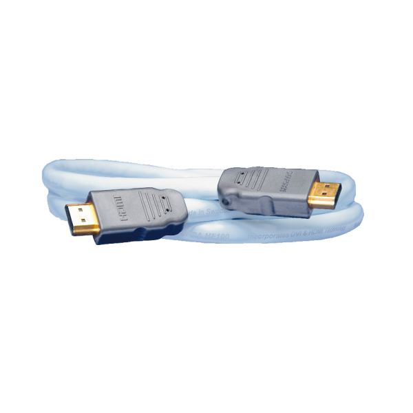SUPRA 1001100252 Patchkabel 2 x HDMI gjutna kontakter 1 m