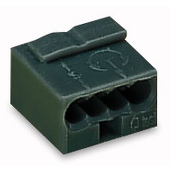 Wago 243-204 Klämma 7 x 10 x 10 mm 100-pack Mörkgrå