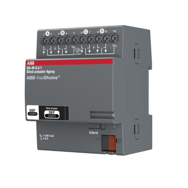 ABB Free@home 2CDG510011R0011 Jalusiaktor 4-kanalig