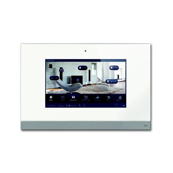 ABB Busch-Comfort 8136-0-0026 Touchpanel 9″ glas Svart