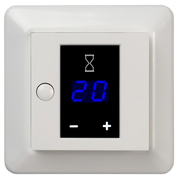 Elko EKO05986 Timer 2-pol RS 16A display vit