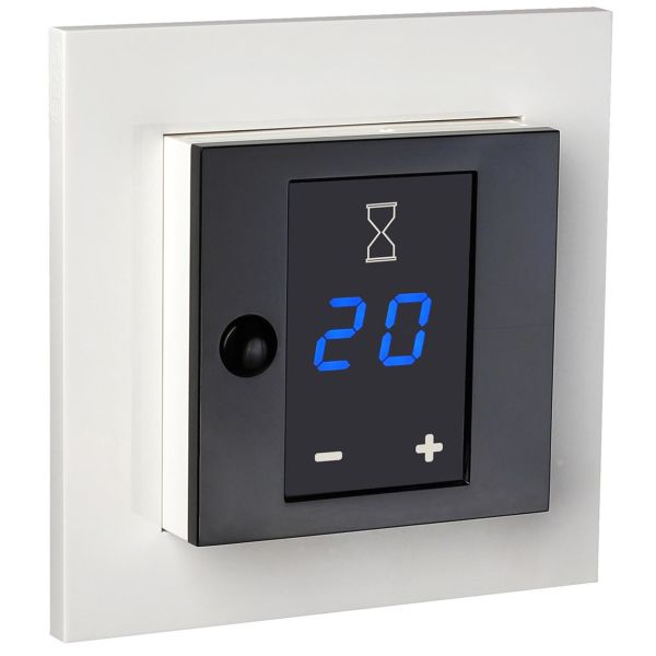 Elko EKO05987 Timer Plus 2-pol 16A display Vit