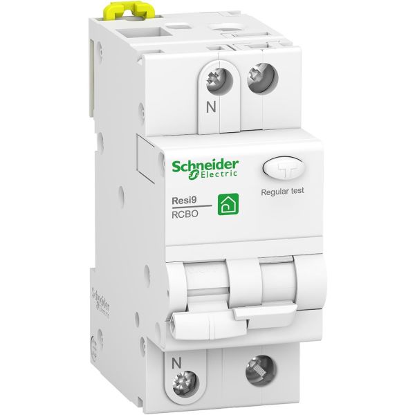 Schneider Electric Resi9 Personskyddsautomat 2-polig 10 A