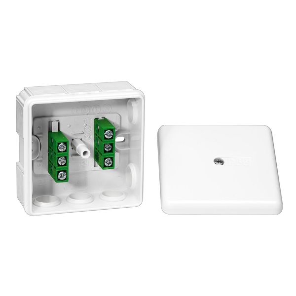 Schneider Electric IMT34095 Kopplingsdosa U56 vit 2×3-polig skruvplint