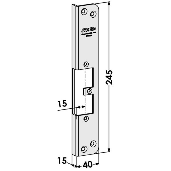 STEP ST9502H Stolpe till STEP 92 Preload och Release 15 mm motsvarande ST6515/730T