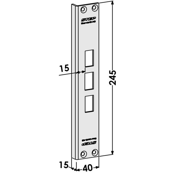 STEP ST6538 Slutbleck vinklat