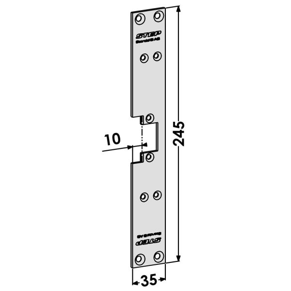 STEP ST6548 Stolpe till STEP 60 Silent 10 mm