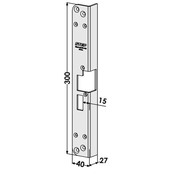 STEP ST184-A Stolpe för Connect/Modul Vänster