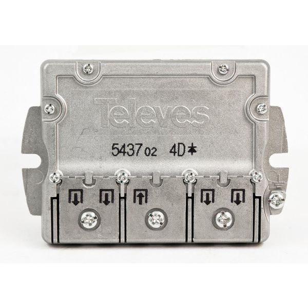 Televes 543702 Fördelare med EasyF-anslutning 9,3 dB