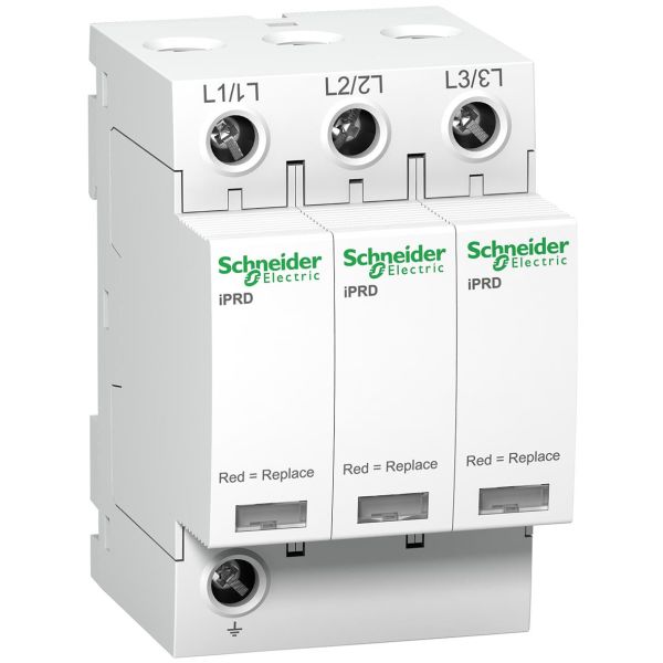Schneider Electric A9L20300 Överspänningsskydd mot indirekta nedslag iPRD 20/20R 3 ledare utan kontakt