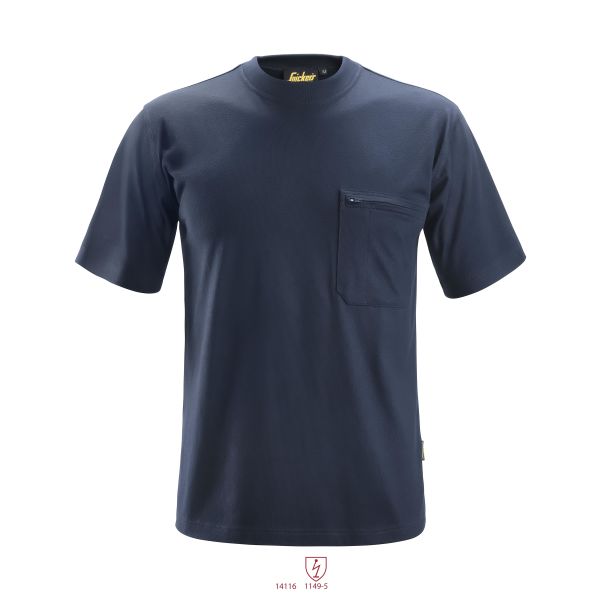 Snickers Workwear 2561 ProtecWork T-shirt svart 3XL