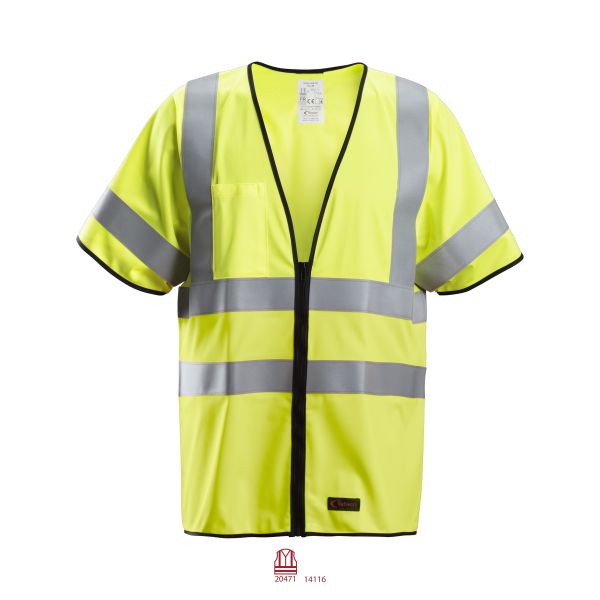 Snickers Workwear 4361 ProtecWork Väst varsel gul XL