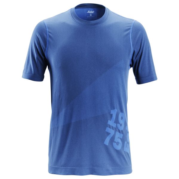Snickers 2519 FlexiWork T-shirt blå XL