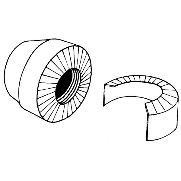 Z 45020000 Gavelmanschett för Polyroll-rörisolering 18 mm x 5 m