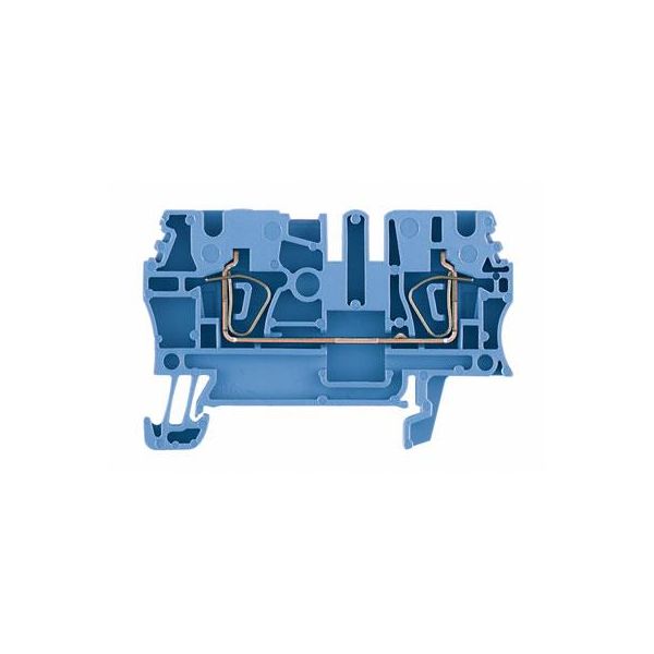 Weidmüller ZDU 2.5 Genomgångsradplint blå 0.5-4 mm² 24 A Längd: 59.5 mm