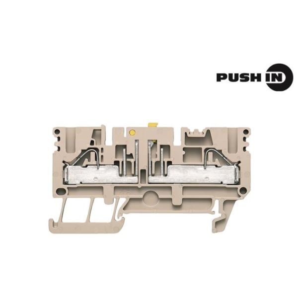 Weidmüller PTR 2.5/4/3AN Provningsplint frånskiljbar 0.5-4 mm² 24 A