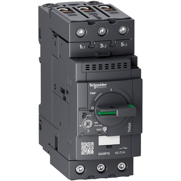 Schneider Electric GV3P73 Motorskyddsbrytare 62-73 A med Everlink-anslutning