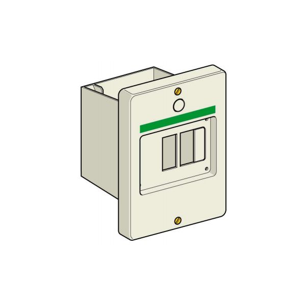 Schneider Electric GV2MP02 Kapsling IP55 infälld