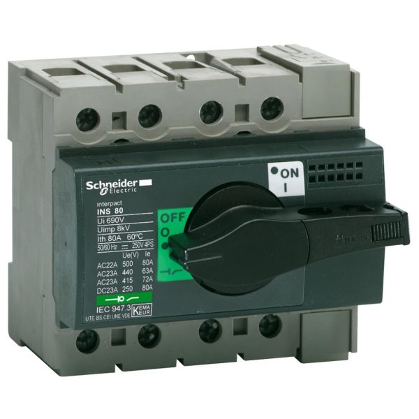 Schneider Electric 28902 Lastbrytare 3 poler 63 A