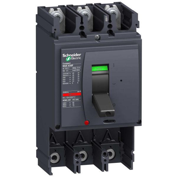 Schneider Electric NSX630N Effektbrytare 3-pol 630 A 50 kA