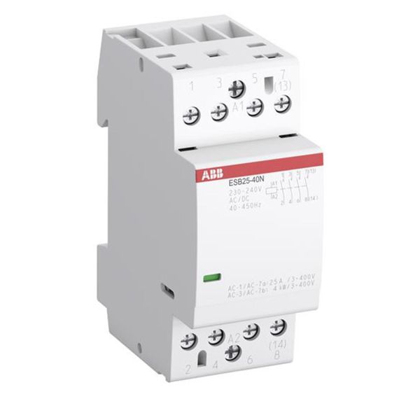 ABB ESB25-22N-01 Normkontaktor 2 Öp + 2 Sl 25 A 24 V