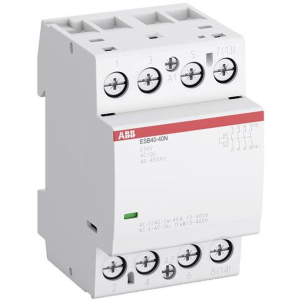 ABB ESB40-40N-06 Normkontaktor 4 slutande 40 A 230 V