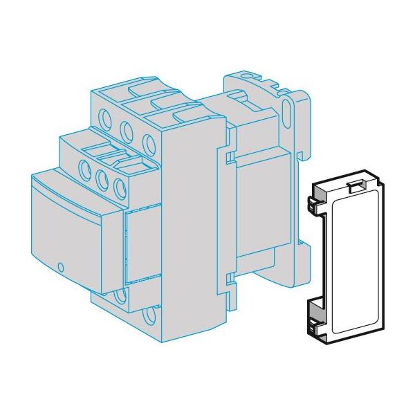 Schneider Electric LAD4VU Störningsskydd för LC1D09-D38 DT20-DT40