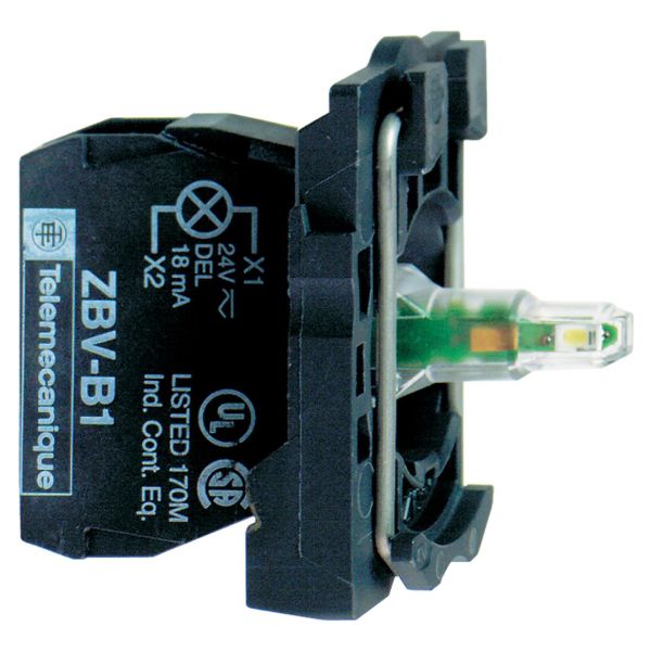 Schneider Electric ZB5AVB3 Lamphållare 24V Grön