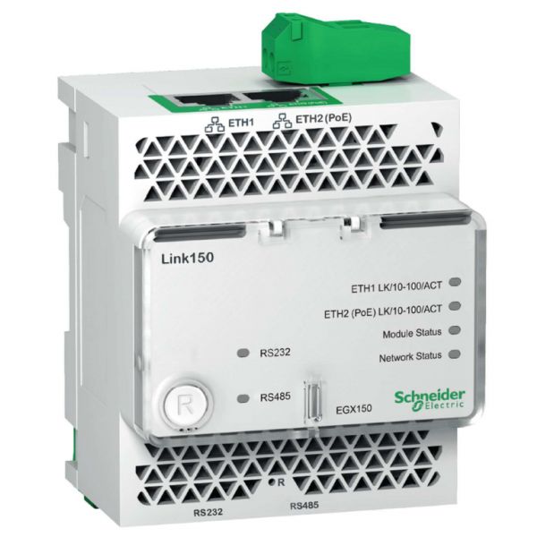 Schneider Electric EGX150 Energimätare 2-fas 19,2-26,4 VDC