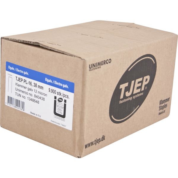 TJEP 840438 Klammer PL-16 FZB 38mm 9900-pack