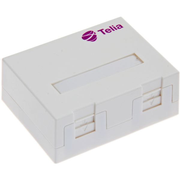 Eurolan 12B-04-02WT-2-TELIA Väggbox