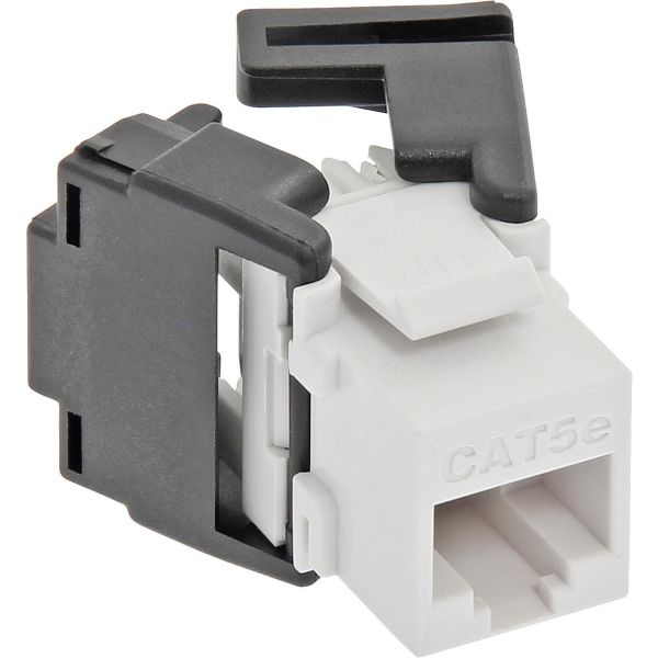 Eurolan 16B-U5-05WT Keystoneuttag RJ45 Cat 5E UTP Eurolan