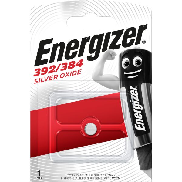 Energizer Silveroxid Knappcellsbatteri 392/384 1,55 V 7,9 x 3,6 mm