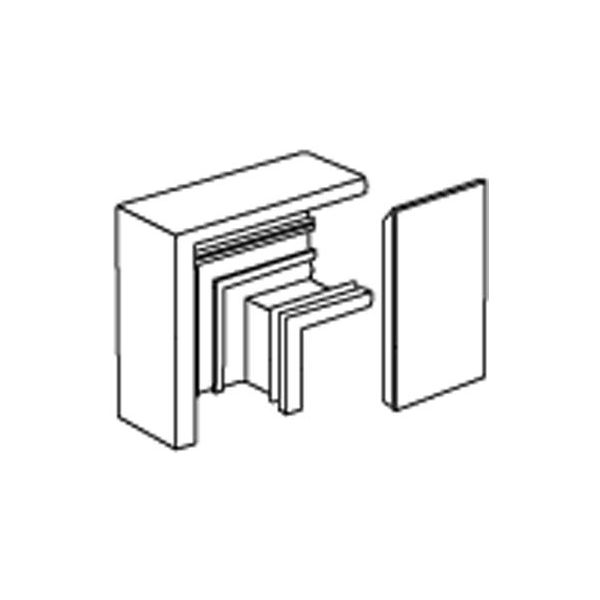 Schneider Electric 5575274 L-stycke 80 x 52 x 200 mm Vit