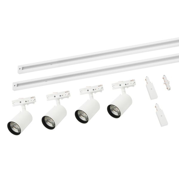 Vinga Ljus Duoline Mini Rulle Spotlightkit 4 x 8 W 2-krets