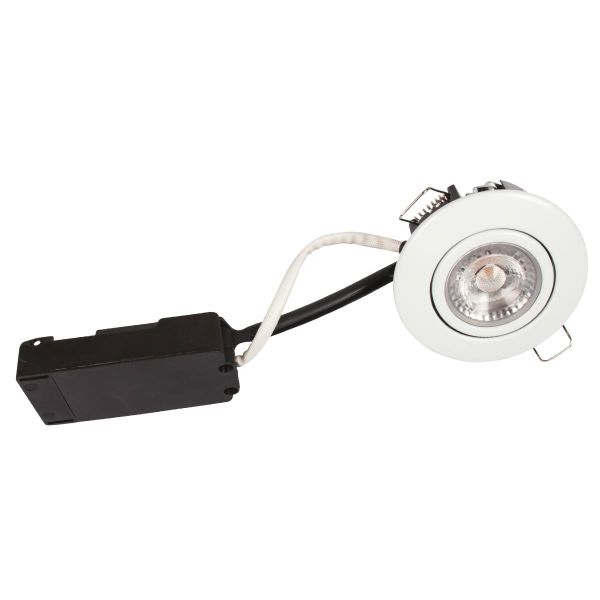 Scan Products Luna LP Downlight utomhus 2700 K 6,2 W Vit