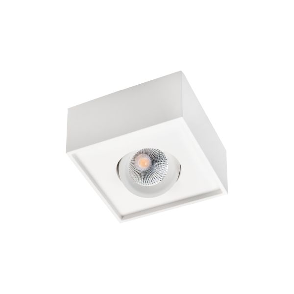 SG Armaturen Cube Lux Downlight 7 W 540 lm Vit