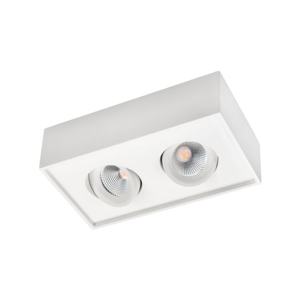 SG Armaturen Cube Lux Downlight 2×7 W 1080 lm