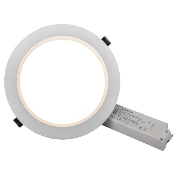 Hide-a-Lite DL Plano Basic Downlight vit Ø230 mm