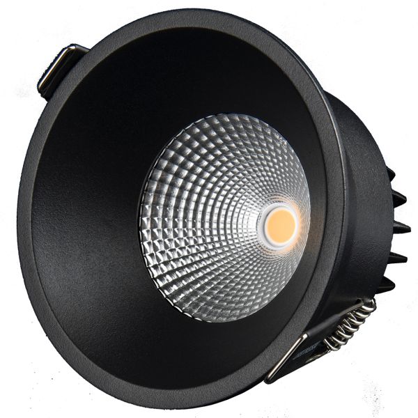 Designlight P-196B Downlight 11W svart