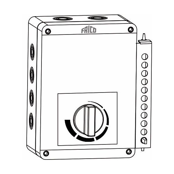Frico ELRT Rumstermostat för ELH