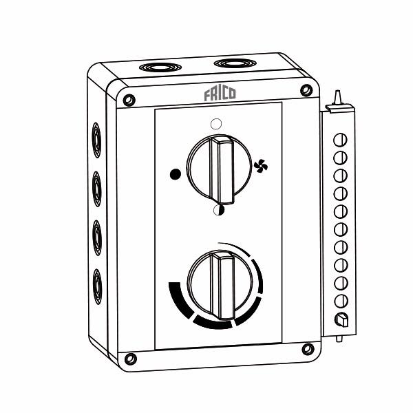 Frico ELSRT4 Manöverpanel IP65