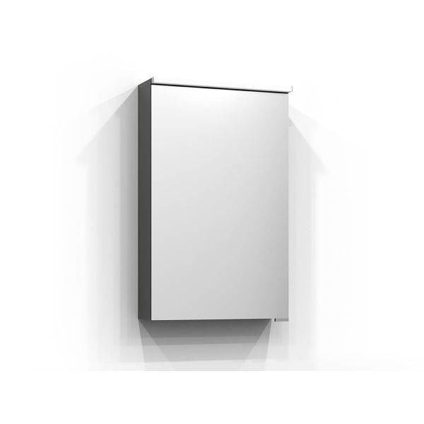 Svedbergs Sarek 227045 Spegelskåp grått 1 dörr 46 cm
